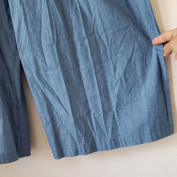 Flying‎ Tomato A. Calin Chambray Strappy Jumpsuit. - Picture 8 of 13